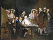 Francisco de Goya La familia del infante don Luis de Borbon oil painting on canvas